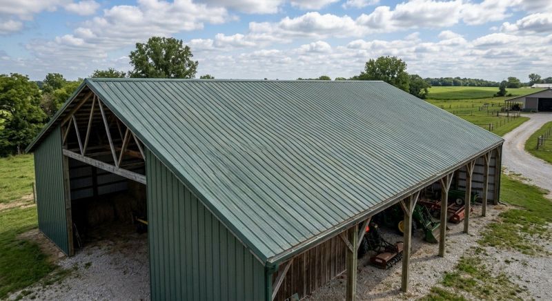 Pole Barn Roof Repair in Fairfax County, VA