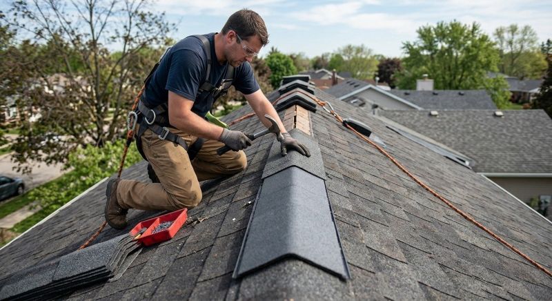 Ridge Cap Replacement in Charles County, MD