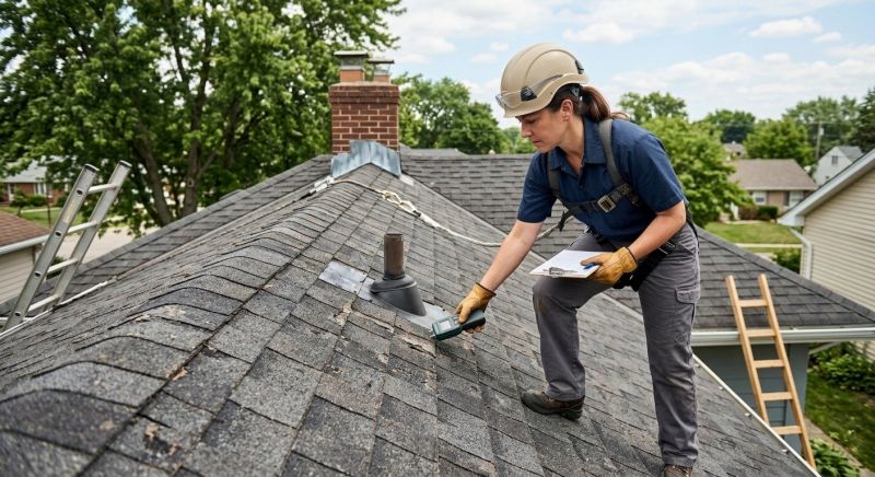 Roof Damage Inspection in Annandale, VA
