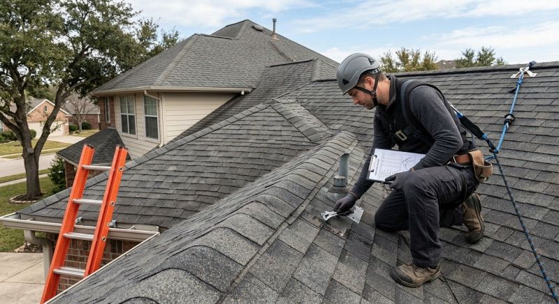 Roof Damage Inspection in Newburg, MD