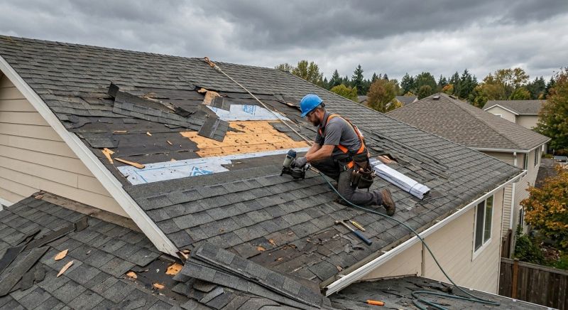 Roof Damage Repair in Burke, VA