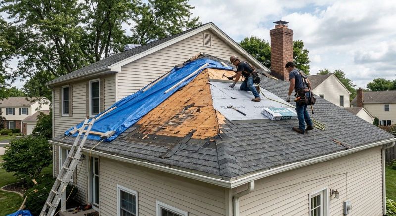 Roof Damage Repair in Upper Marlboro, MD