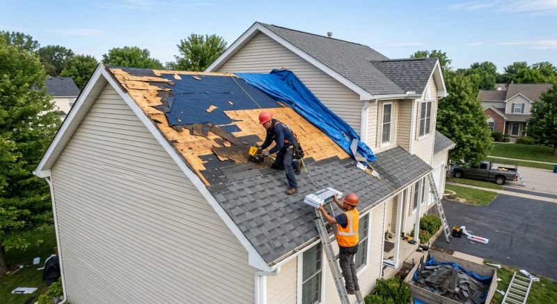 Roof Damage Restoration in Deale, MD