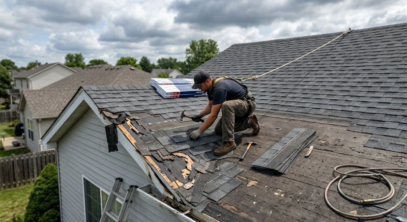 Roof Damage Restoration in Huntingtown, MD