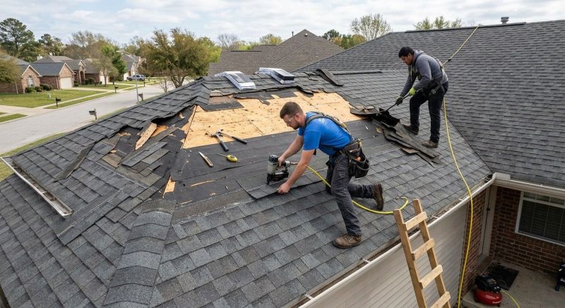 Roof Damage Restoration in Springfield, VA