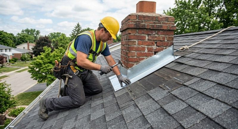 Roof Flashing Installation in Prince Frederick, MD