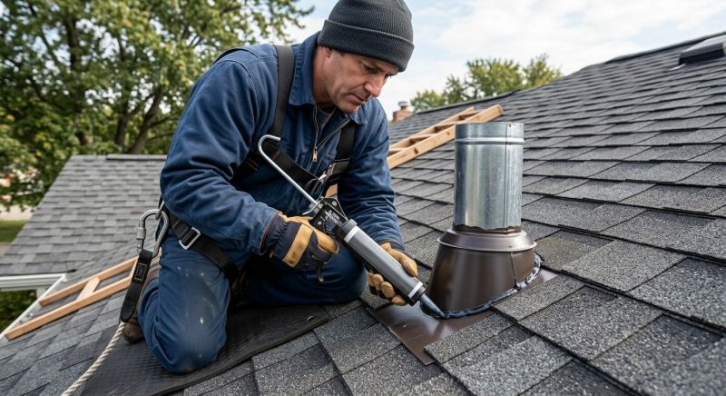 Roof Vent Flashing Repair in Charles County, MD