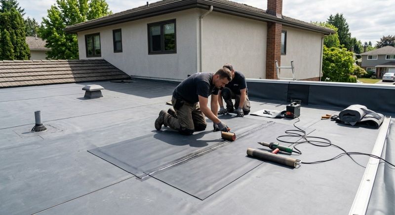 Rubber Roof Repair in Prince Frederick, MD