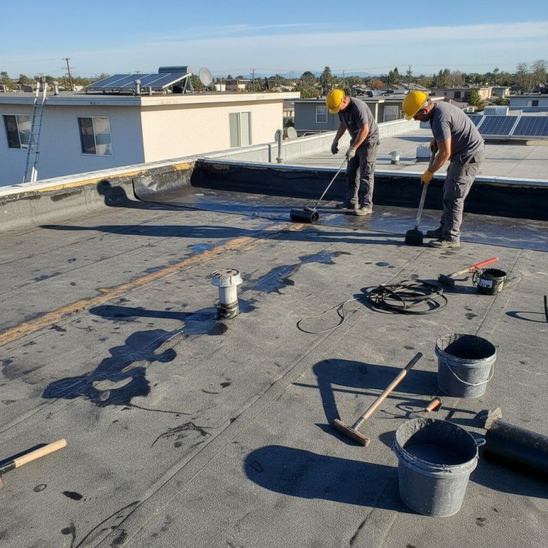 Rubber Roof Repair in Triangle, VA