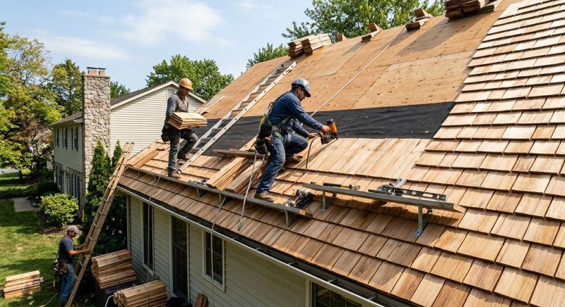 Shake Roof Replacement in Brandywine, MD