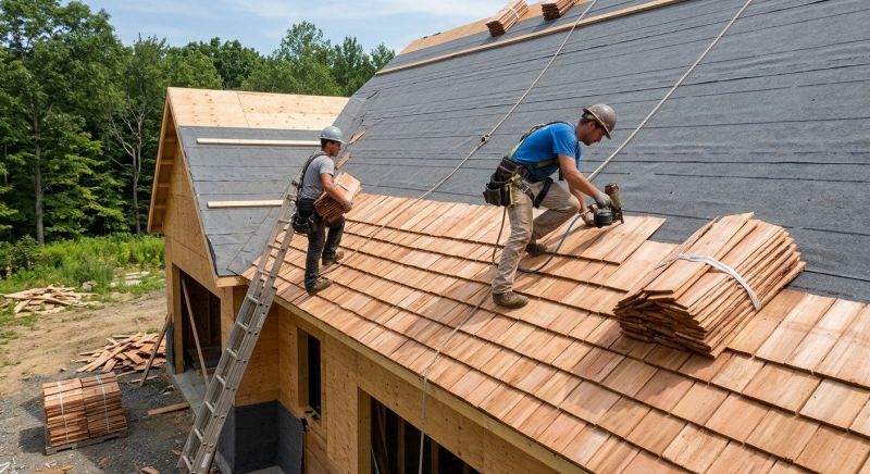 Shake Roof Replacement in Chesapeake Beach, MD