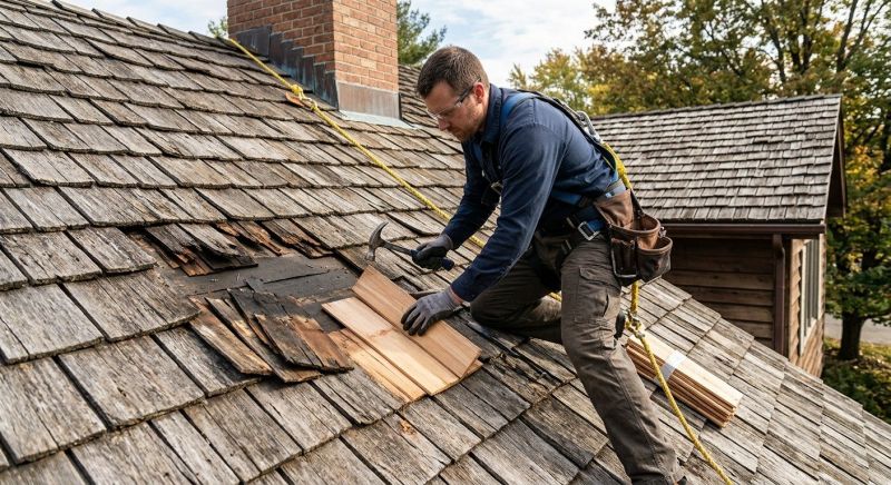 Shake Shingle Repair in Annandale, VA