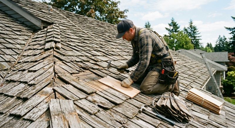 Shake Shingle Repair in Cheltenham, MD