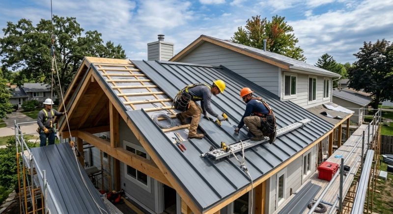 Sheet Roofing Installation in Shady Side, MD