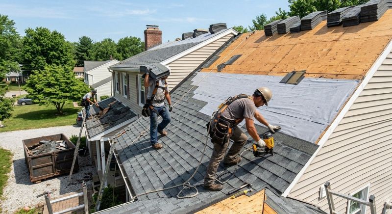 Shingle Replacement Service in Charles County, MD