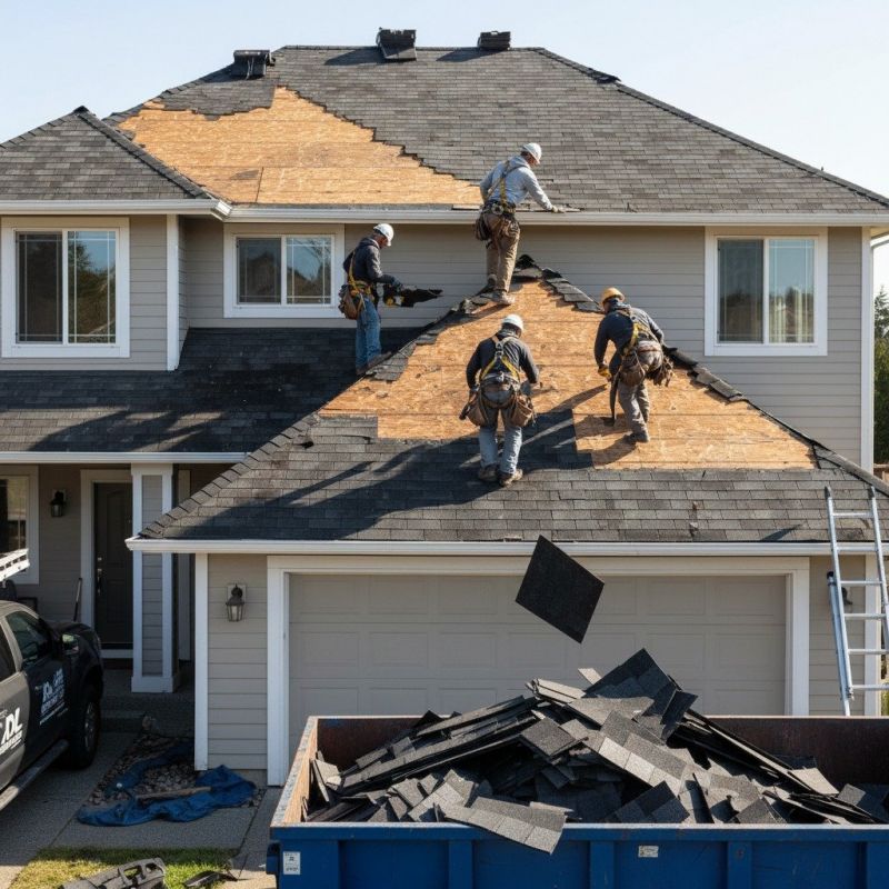 Shingle Roof Replacement in La Plata, MD