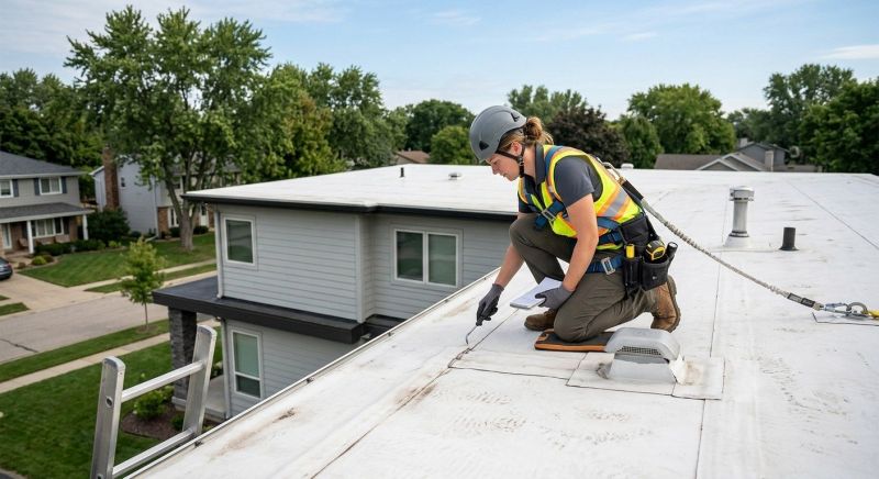 Single Ply Roof Inspection in Charles County, MD