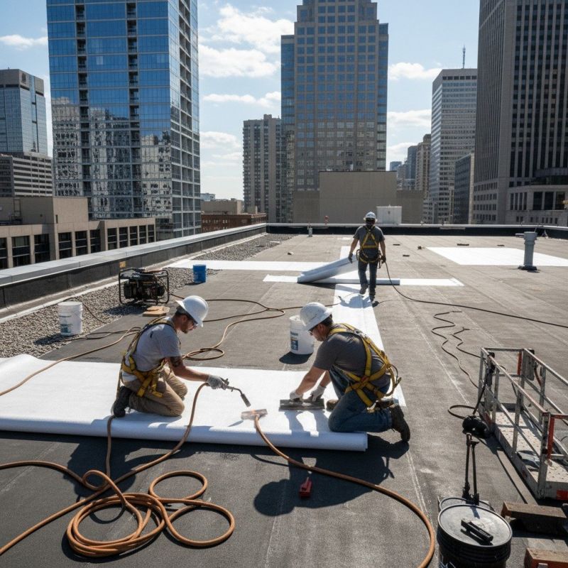 Single Ply Roof Repair in Newburg, MD