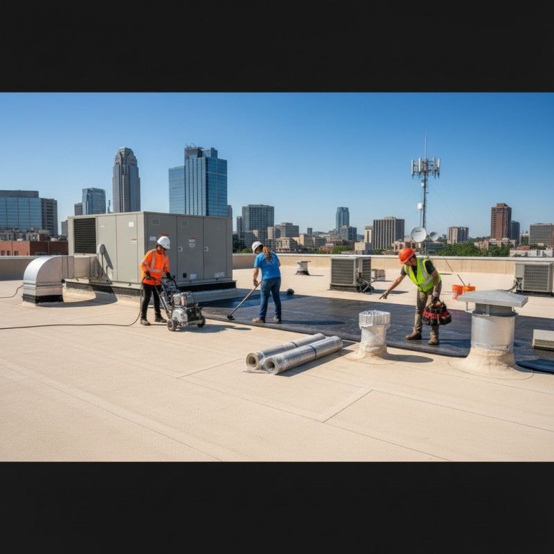 Single Ply Roof Repair in Saint Leonard, MD