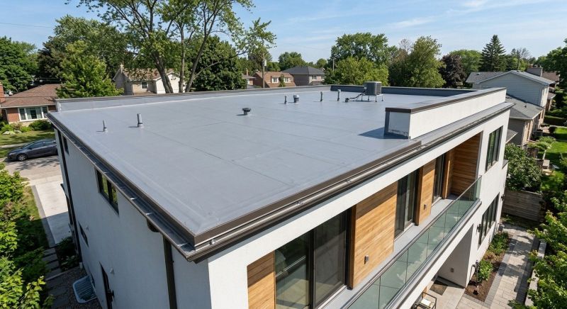 Single Ply Roof Replacement in Dunkirk, MD