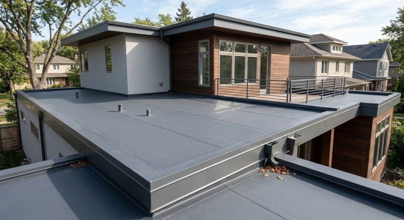 Single Ply Roof Replacement in Shady Side, MD