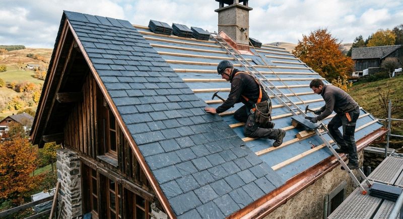 Slate Roof Installation in Charles County, MD