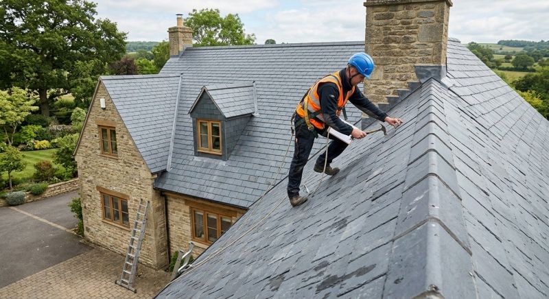 Slate Roof Repair in Burke, VA