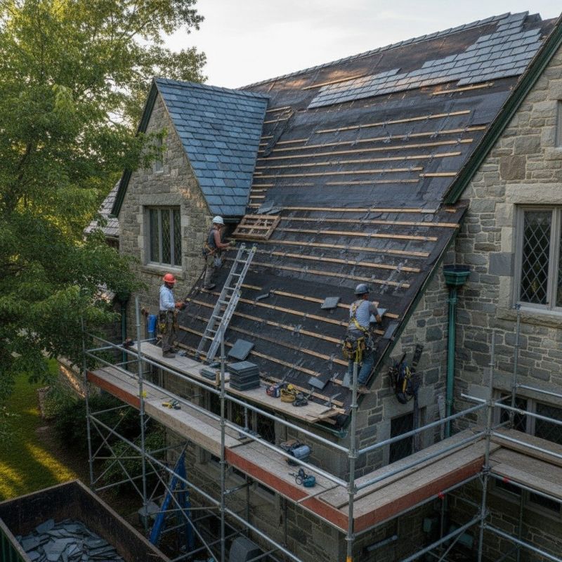 Slate Roof Replacement in Arlington, VA