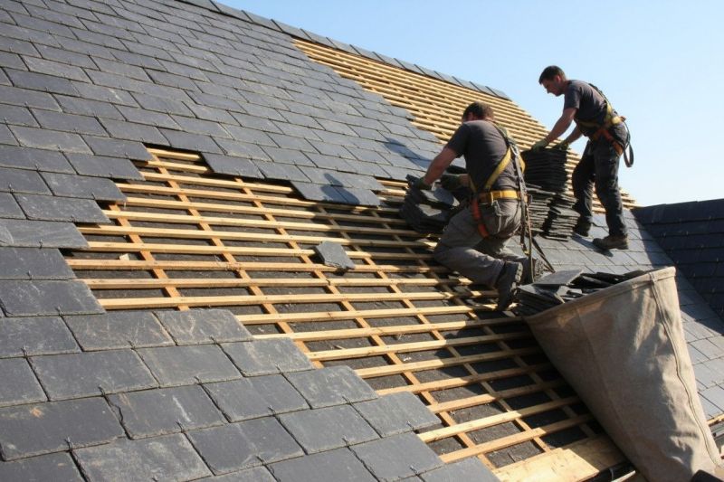 Slate Roof Replacement in Falls Church, VA