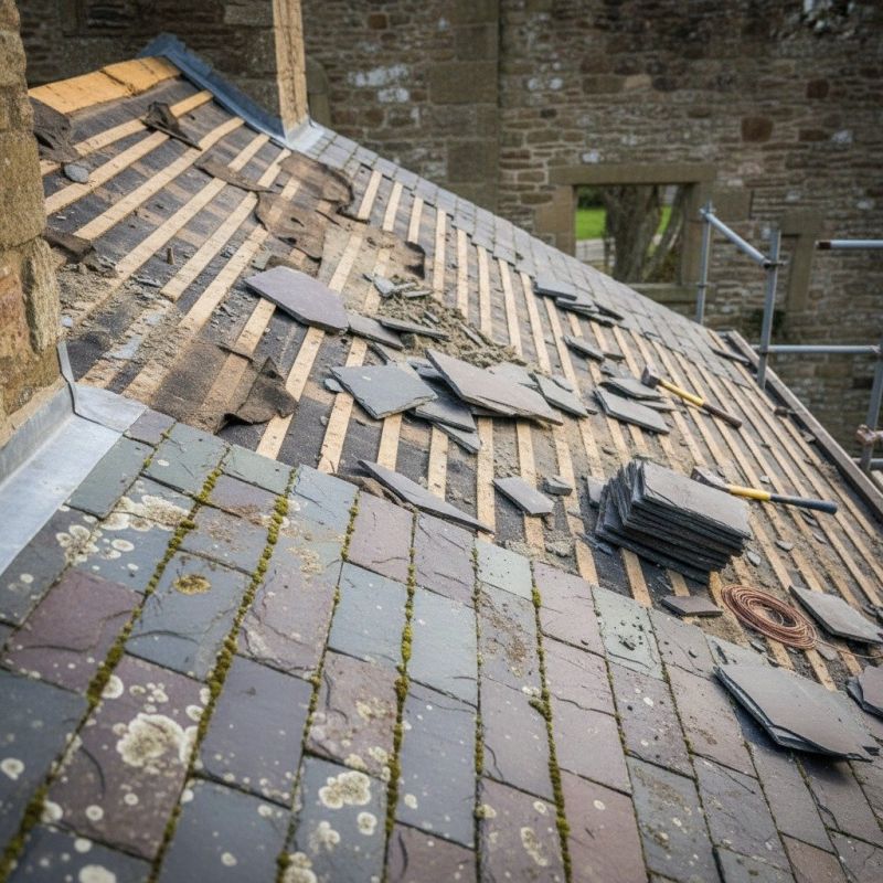 Slate Roof Replacement in Newburg, MD