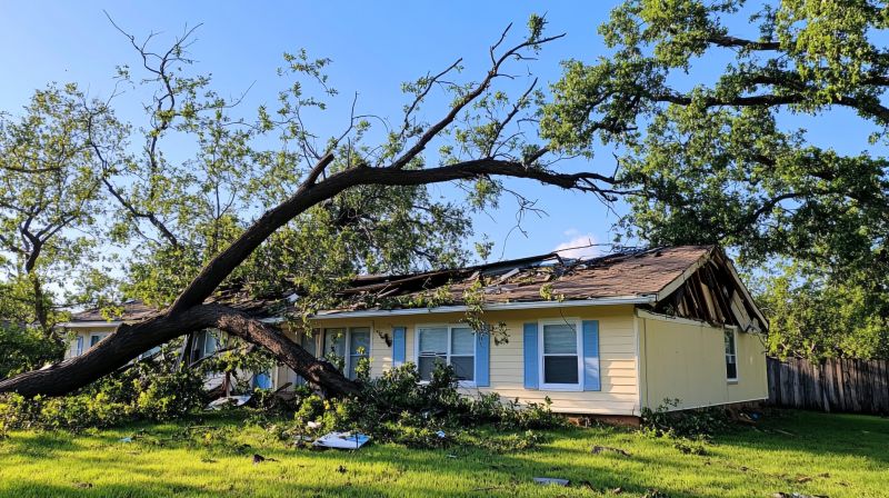 Storm Damage Roof Repair in La Plata, MD