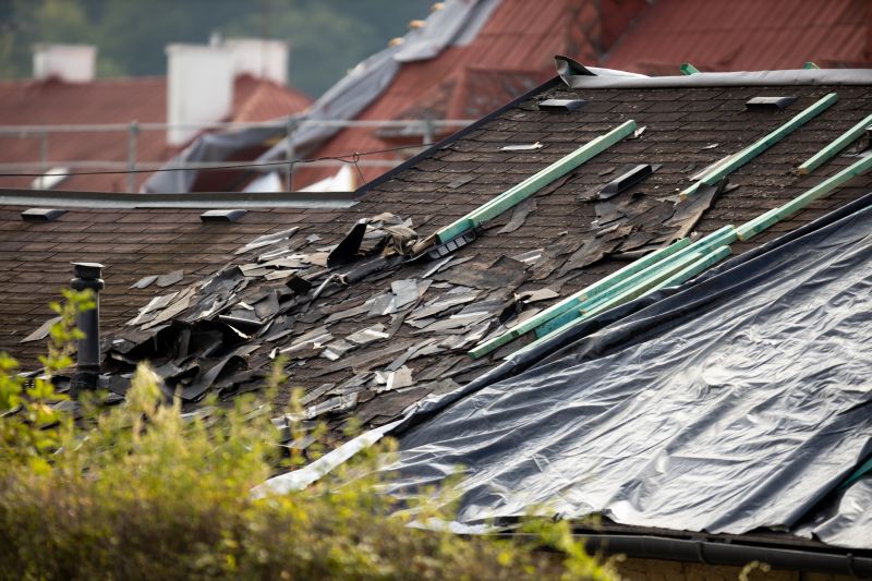 Storm Damage Roof Tarping in Charles County, MD