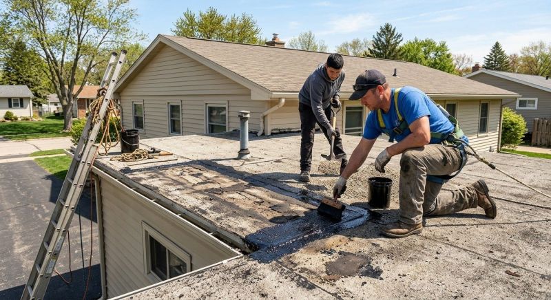 Tar And Gravel Roof Repair in Burke, VA