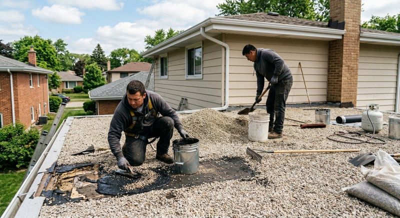 Tar And Gravel Roof Repair in Capitol Heights, MD