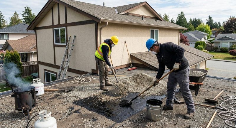 Tar And Gravel Roof Repair in Cheltenham, MD