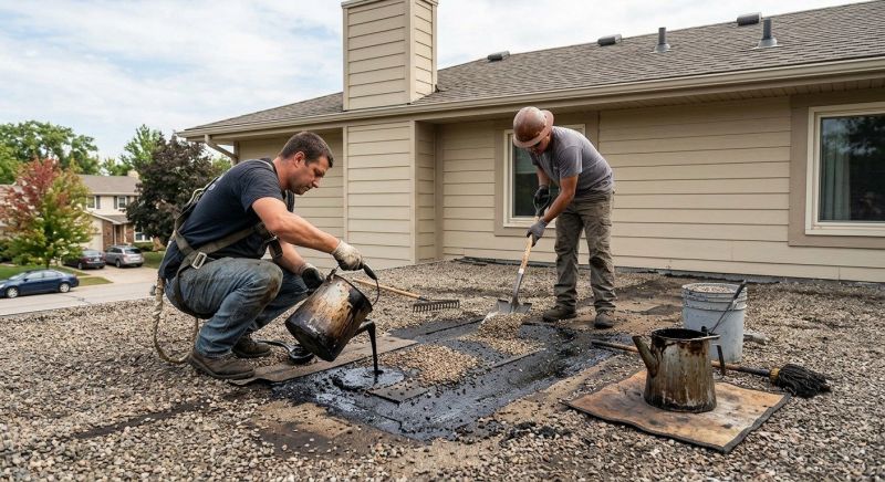 Tar And Gravel Roof Repair in Dunkirk, MD