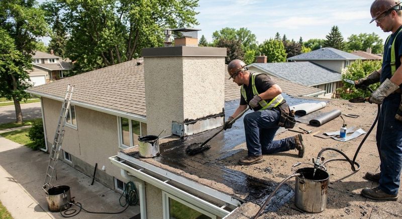 Tar And Gravel Roof Repair in Suitland, MD