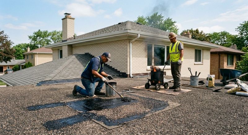 Tar Roof Repair in Annandale, VA