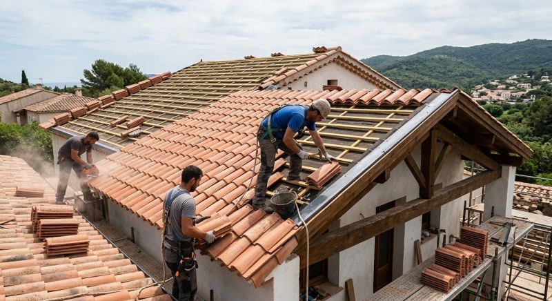 Tile Roof Installation in Clinton, MD