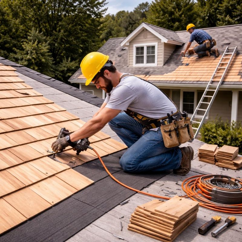 Wood Roofing Installation in Capitol Heights, MD