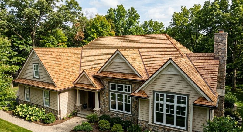 Wood Roofing Installation in Falls Church, VA