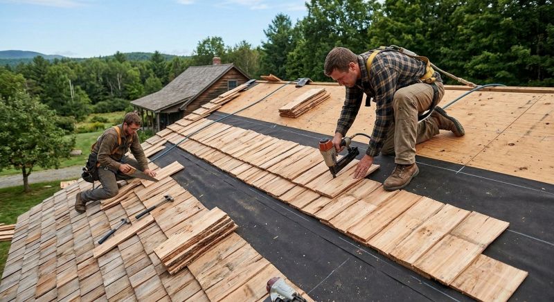 Wood Roofing Installation in Newburg, MD