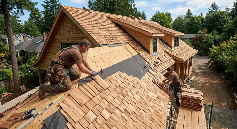 Wood Roofing Installation in Suitland, MD