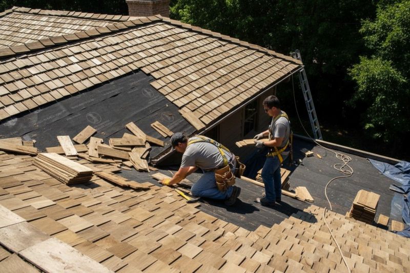 Wood Shake Roof Repair in Burke, VA