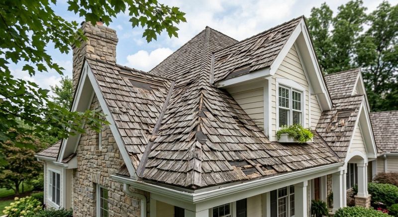 Wood Shake Roof Repair in Clinton, MD