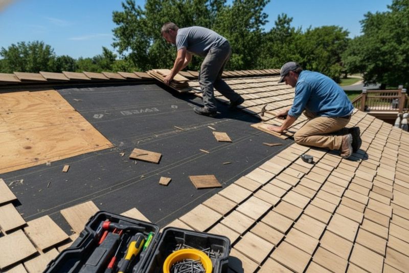 Wood Shake Roof Repair in Dumfries, VA