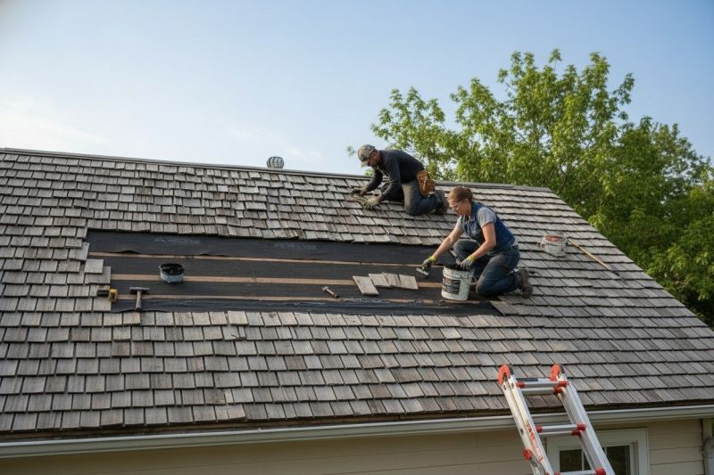 Wood Shake Roof Repair in Waldorf, MD