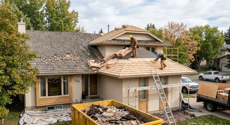 Wood Shake Roof Replacement in Brandywine, MD