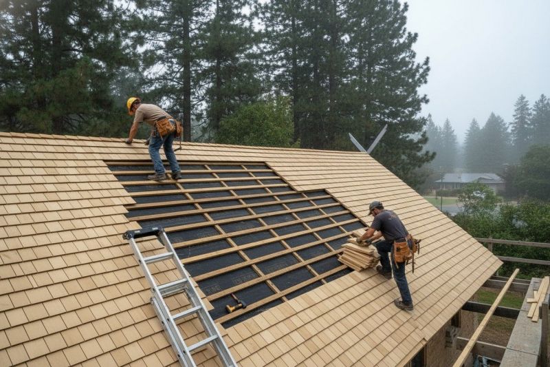 Wood Shingles Repair in Burke, VA