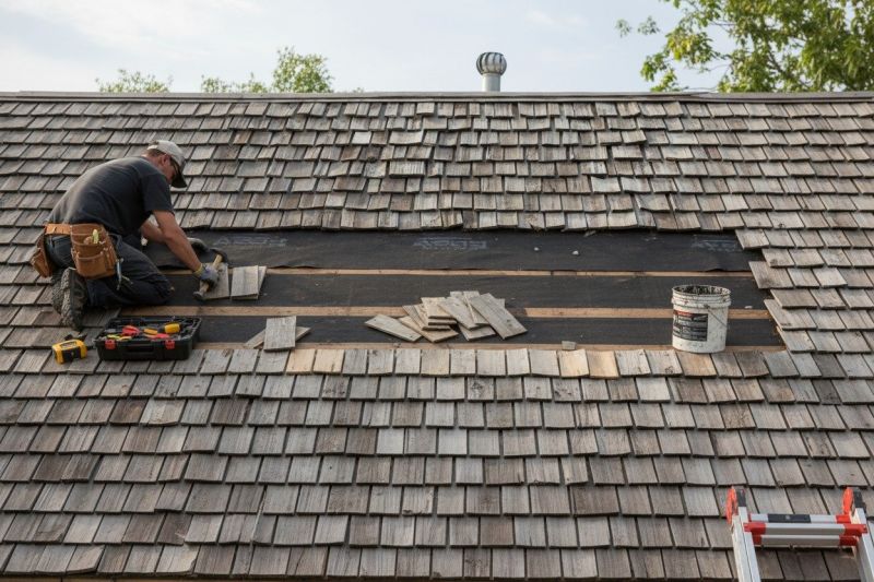 Wood Shingles Repair in Clinton, MD